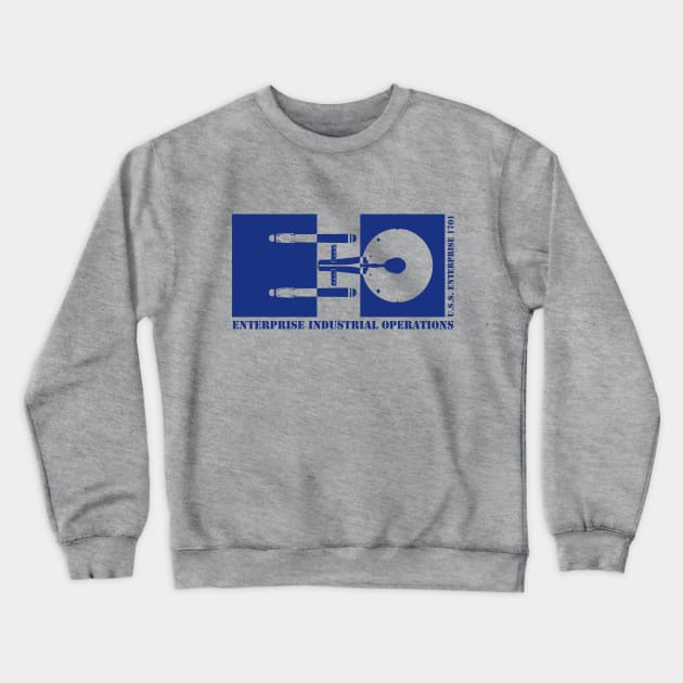 Enterprise Industrial Operations Crewneck Sweatshirt by chwbcc